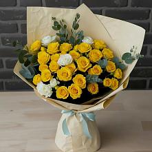 Букет цветов из:  Розы в Поронайске