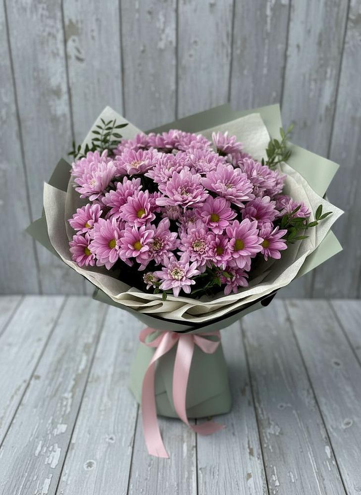 Букет цветов из: Хризантемы в Поронайске