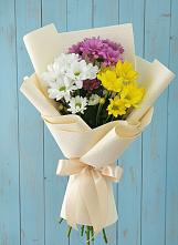 Букет цветов из:  Хризантемы #REPLACE_PRED# Поронайске