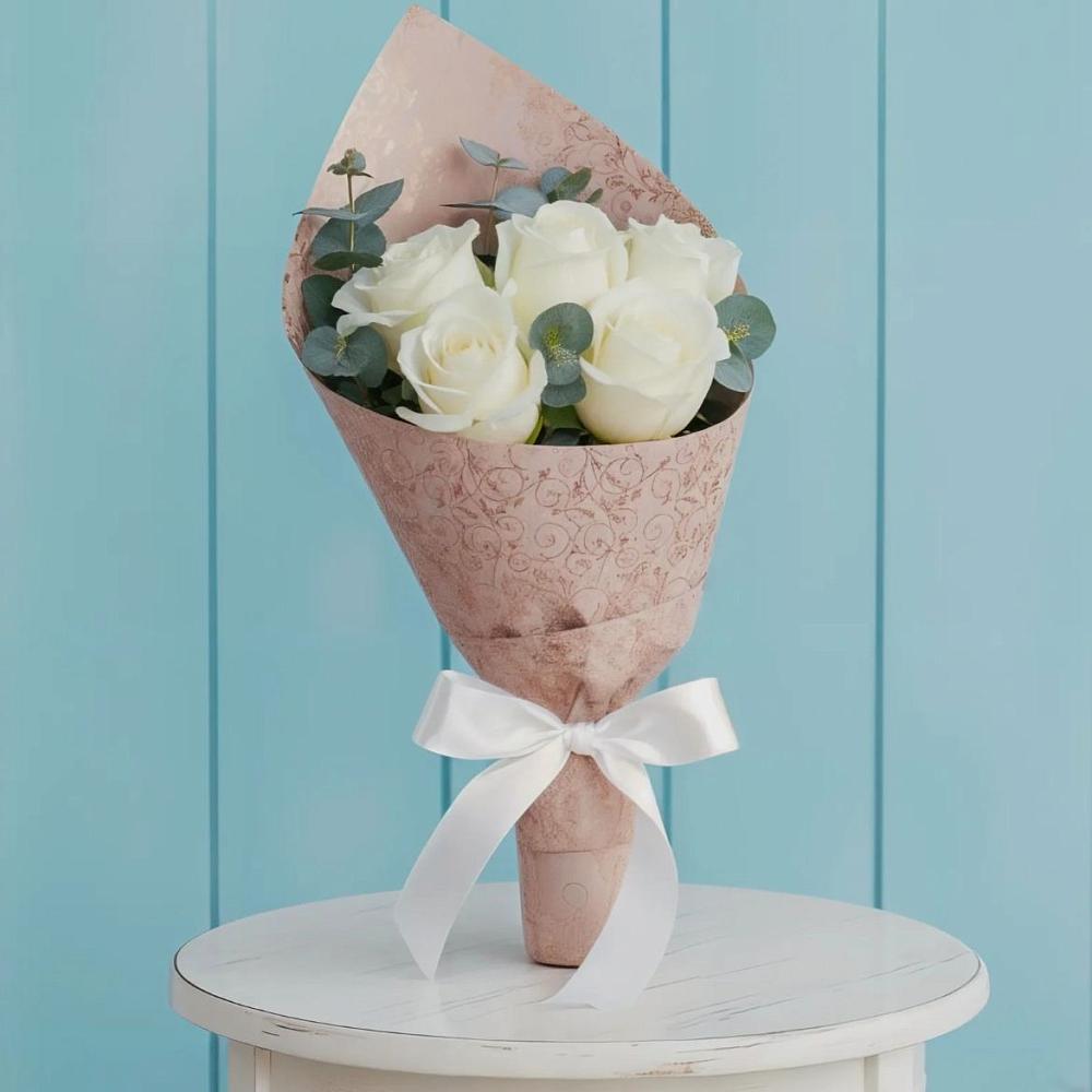 Букет цветов из: Розы в Поронайске