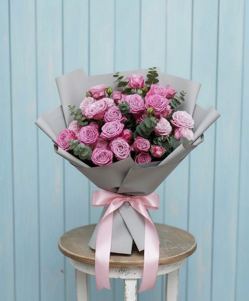 Букет цветов из: Розы в Поронайске