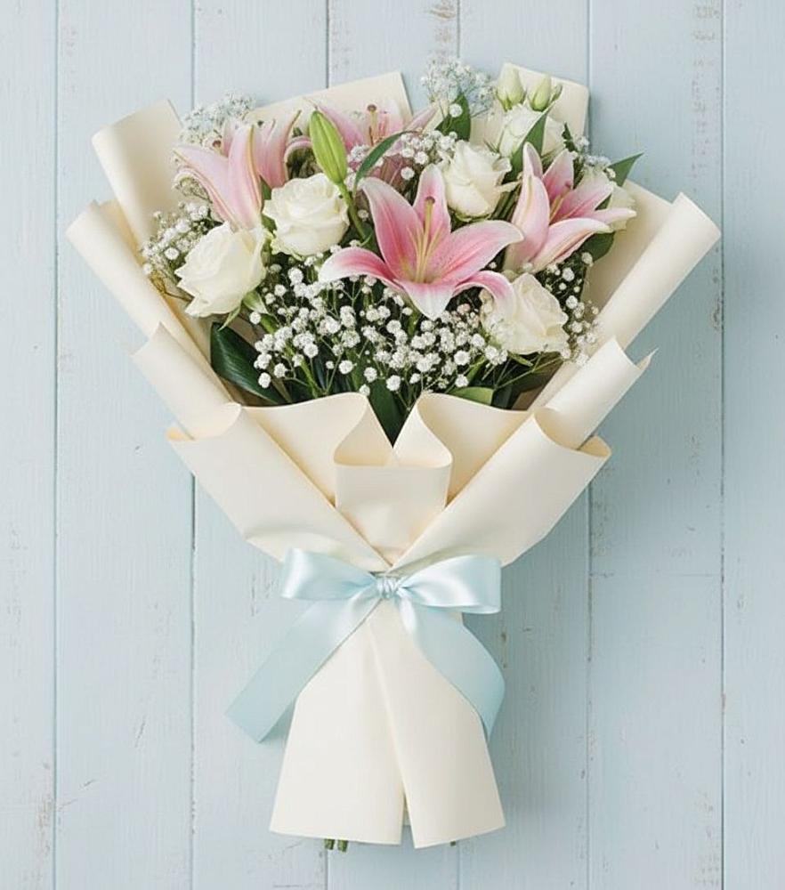 Букет цветов из: Лилии в Поронайске