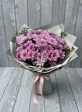 Букет цветов из:  Хризантемы в Поронайске