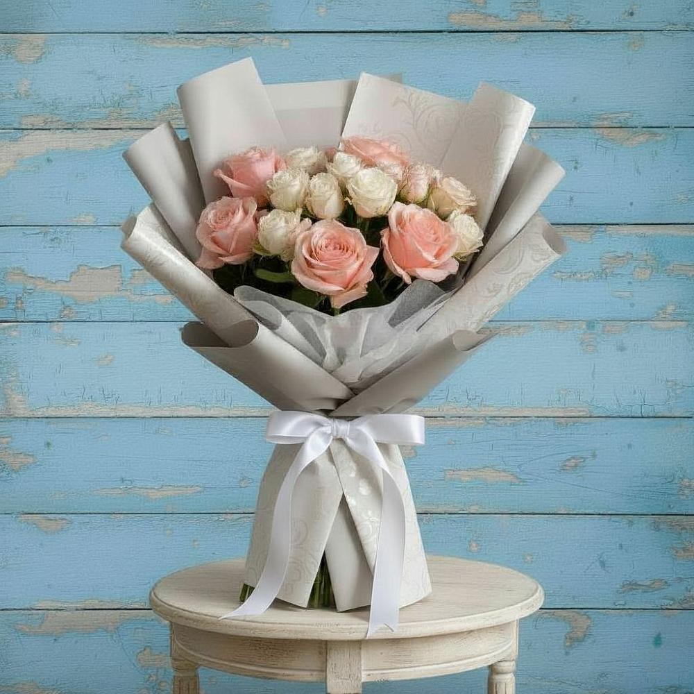 Букет цветов из: Розы в Поронайске