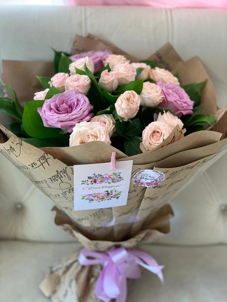 Букет цветов из: Розы в Поронайске