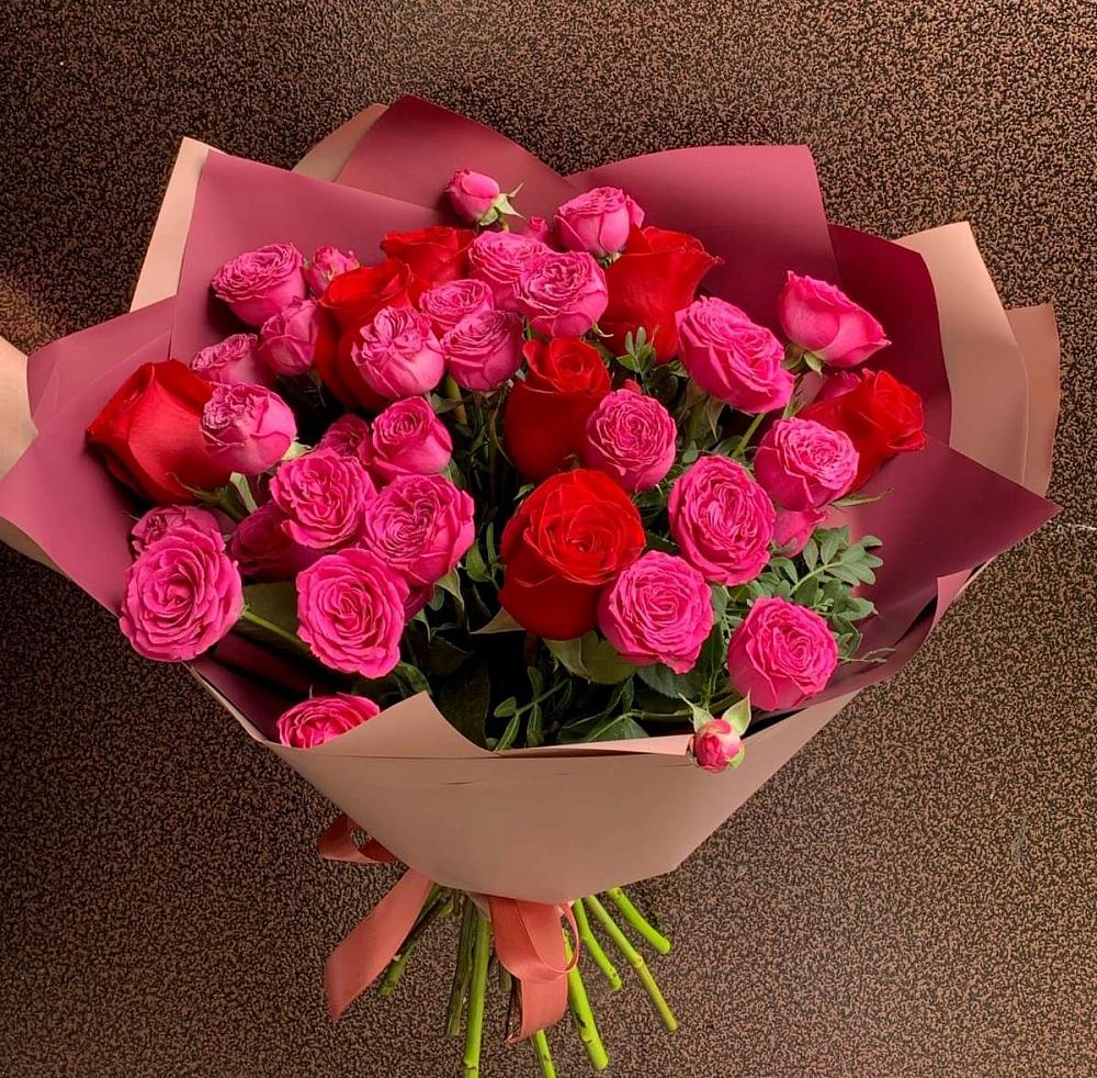 Букет В объятьях нежности в Поронайске