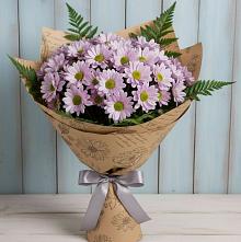 Букет цветов из:  Хризантемы #REPLACE_PRED# Поронайске