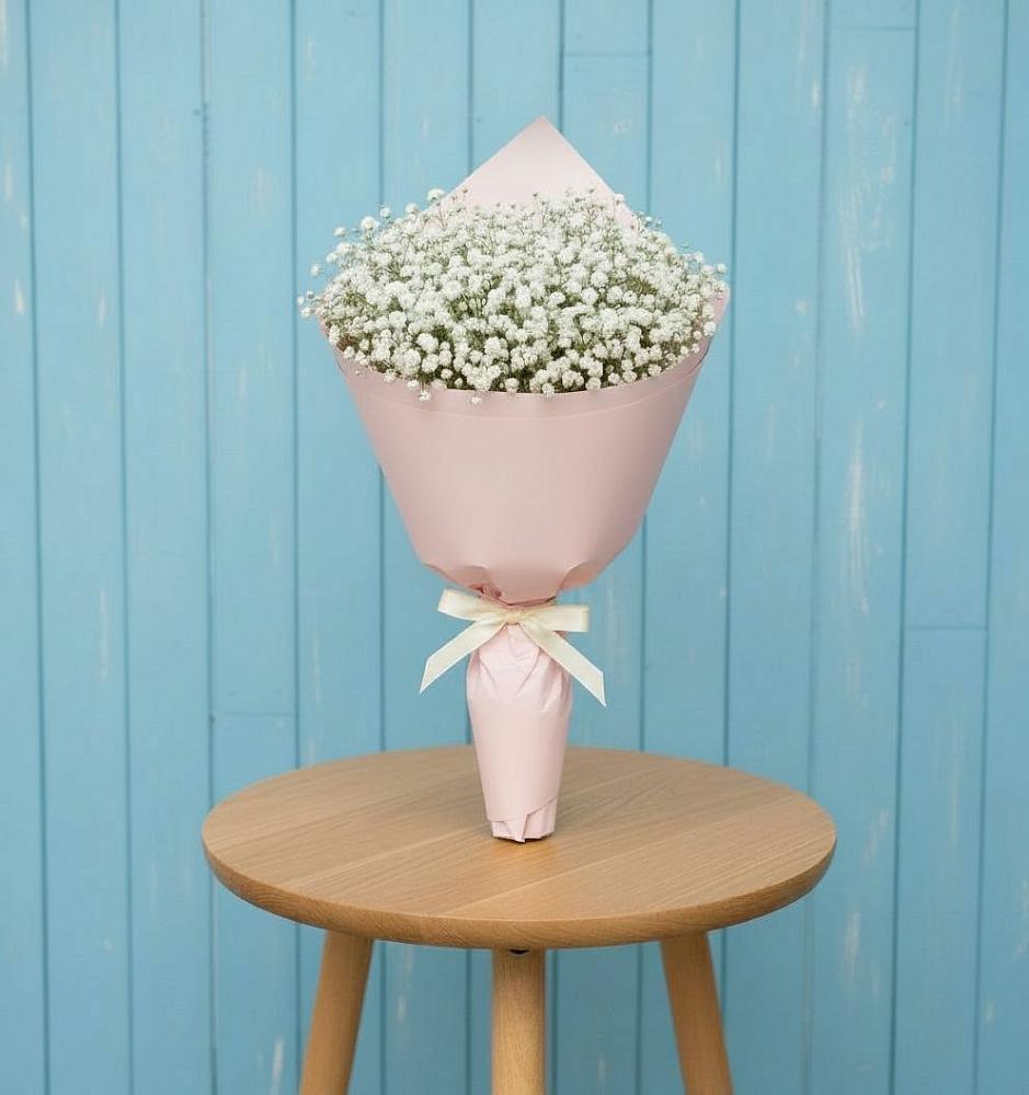 Букет цветов из: Гипсофила в Поронайске