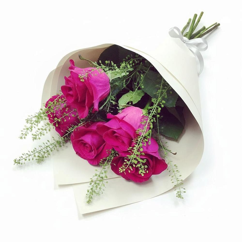 Букет цветов из: Розы в Поронайске