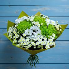 Букет цветов из:  Хризантемы в Поронайске