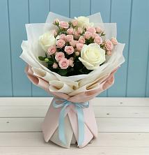 Букет цветов из:  Розы в Поронайске