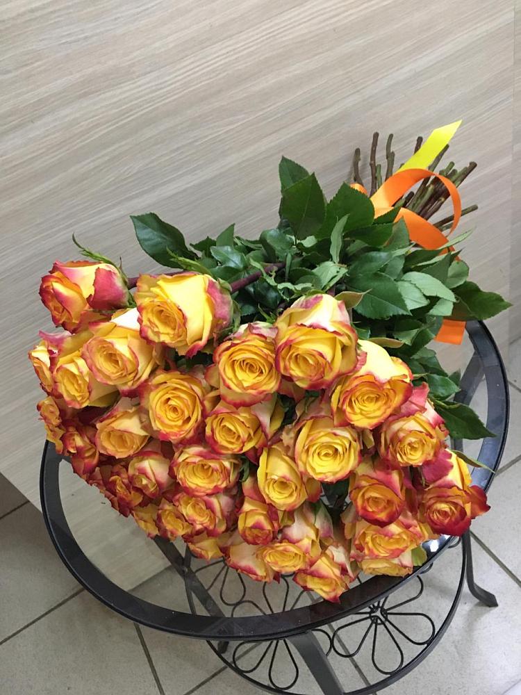 Букет Желтые розы в Поронайске