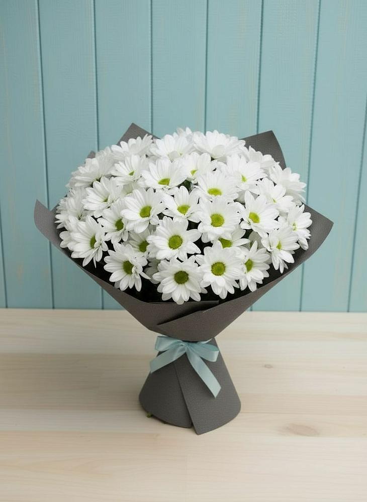 Букет цветов из: Хризантемы в Поронайске