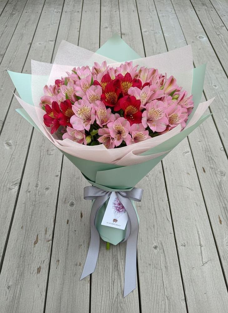 Букет цветов из: Альстромерии в Поронайске