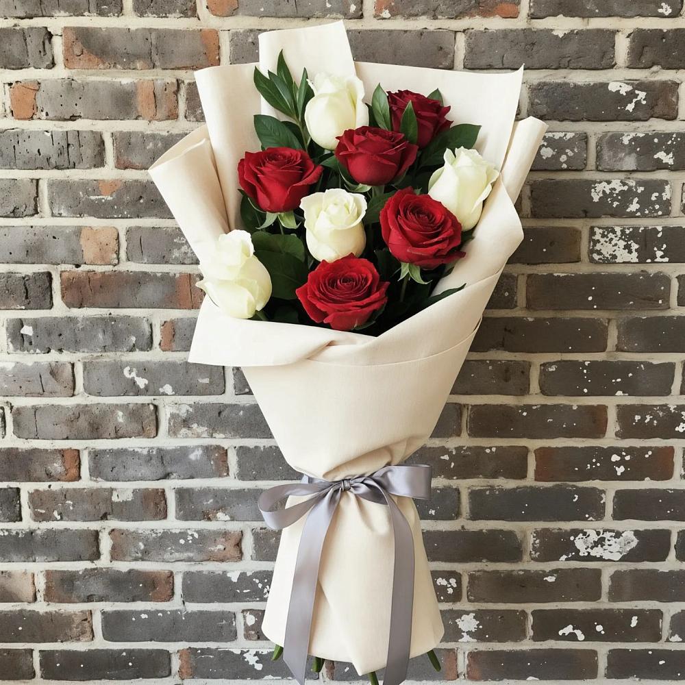 Букет цветов из: Розы в Поронайске