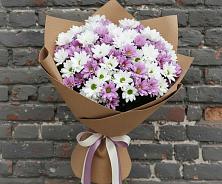 Букет цветов из:  Хризантемы в Поронайске