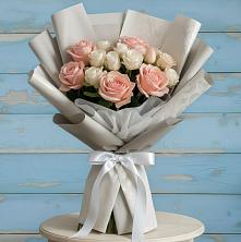 Букет цветов из:  Розы в Поронайске