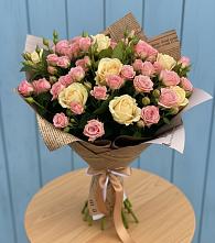 Букет цветов из:  Розы #REPLACE_PRED# Поронайске