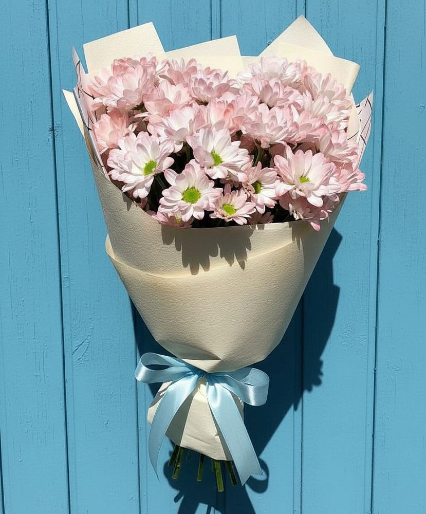 Букет цветов из: Хризантемы в Поронайске