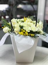 Цветочная композиция из Розы  в Поронайске