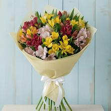 Букет цветов из:  Альстромерии в Поронайске