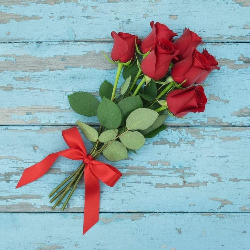 Букет Красные розы в Поронайске