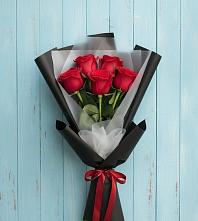 Букет цветов из:  Розы #REPLACE_PRED# Поронайске