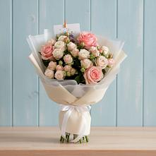 Букет цветов из:  Розы в Поронайске