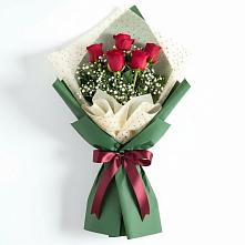 Букет цветов из:  Розы #REPLACE_PRED# Поронайске