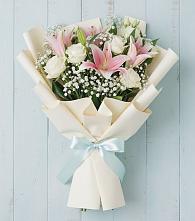 Букет цветов из:  Лилии в Поронайске