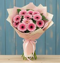Букет цветов из:  Герберы в Поронайске