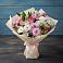 Букет цветов из: Хризантемы, Альстромерии и Розы в Поронайске